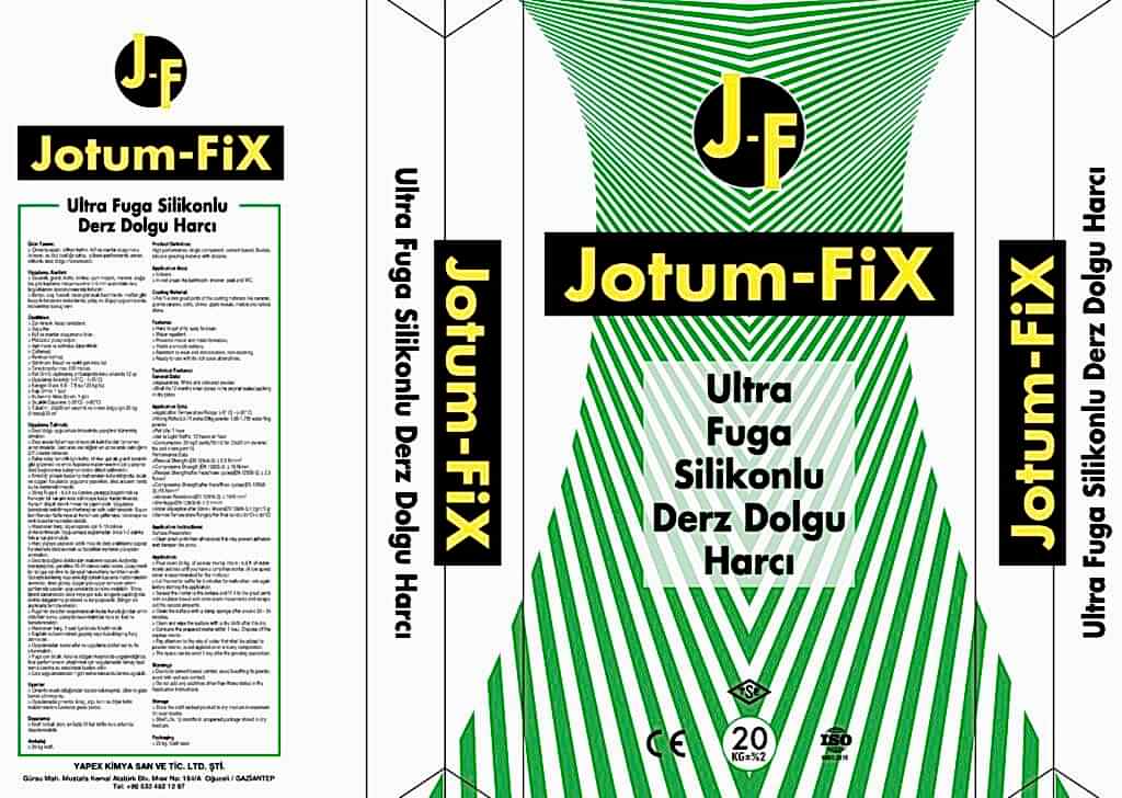 Jotum FİX Ultra Fuga Silikonlu Derz Dolgu Harcı