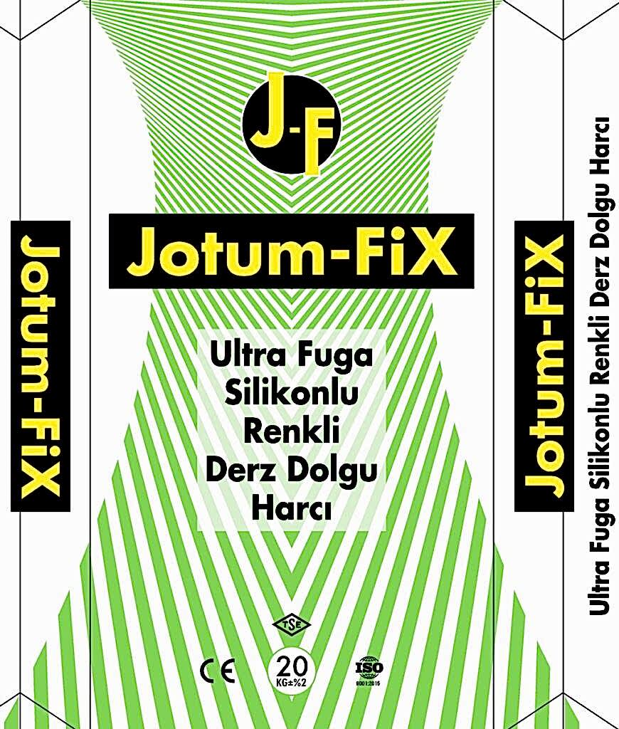 Jotum FİX Ultra Fuga Silikonlu Renkli Derz Dolgu Harcı